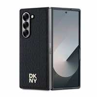 DKNY Dėklas telefonui Samsung Galaxy Z Fold6 su kartotiniu dizainu Stack Logo - juodas