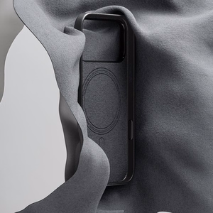 Benks Magnetic Vita Pro silikoninis dėklas (C.K.QY.AP.BK.0073) iPhone 18 Pro Max/17 Pro Max, juodas, su kameros valdymo mygtuku