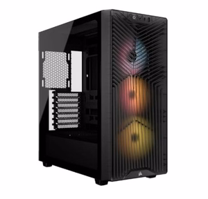 Corsair 3200D RS ARGB Mid-Tower juodas korpusas