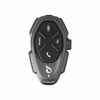 Interphone TOUR HD Motociklo domofonas 1500 m Juoda