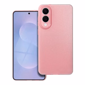 Case for Samsung S25 EDGE Clear Case 2 mm Blink pink