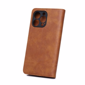 Išmanusis Seam dėklas for Xiaomi Redmi 15 4G EU / 15 5G EU (171,08 x 82,05 x 8,55) rudas