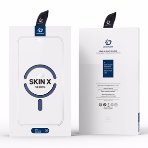 Dux Ducis Skin X Pro dėklas su magnetiniu žiedu / stovu Samsung S24 Ultra - mėlynas