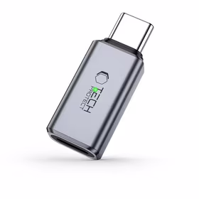 Tech-Protect UltraBoost Type-C į Lightning adapteris - pilkas