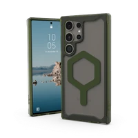 UAG Plyo Pro Magnet dėklas Samsung Galaxy S24 Ultra 5G su magnetiniu moduliu - skaidrus žalias