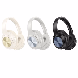 HOCO belaidės ausinės bluetooth ANC W54 pilkos