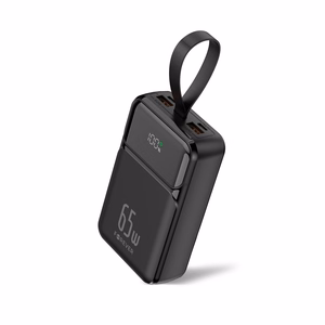 Forever išorinė baterija TB-400 PD QC 65W 20000 mAh juoda