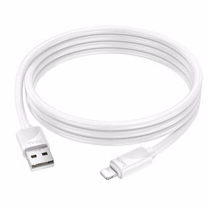 Kabelis USB A į Lightning Hoco 2,4A 1 m X114 baltas