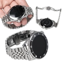 Blavec išmanusis laikrodis M-02 Business AMOLED viso lietimo balsui skambinti (SWM02-S) sidabrinis