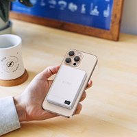 Tech-Protect PB33 LifeMag MagSafe 5000mAh Išorinė baterija (f) - sidabrinė