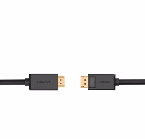Ugreen vienkryptis DisplayPort į HDMI laidas 4K 30Hz 32 AWG 1.5m juodas (DP101 10239)
