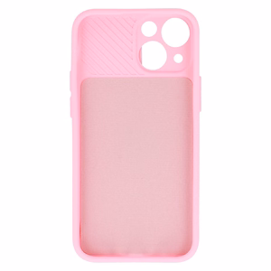 Camshield Soft dėklas telefonui iPhone 15 Plus (m) - šviesiai rožinis