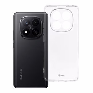 Dėklas telefonui ROAR JELLY XIAOMI Redmi Note 14 Pro+ 5G skaidrus