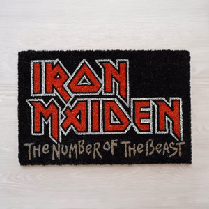 Iron Maiden durų kilimėlis, 40 × 60 cm