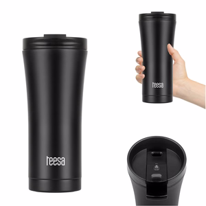 TEESA thermal mug, 500 ml, black