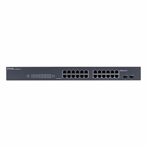 Zyxel GS-1900-24 v2 Valdomas L2 Gigabit Ethernet (10/100/1000) 1U Juoda
