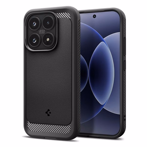 Spigen Rugged Armor Чехол для Xiaomi 17 чёрный