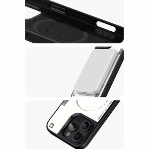 Benks Dynamic Minimalist dėklas telefonui Iphone 16 Pro Max baltas