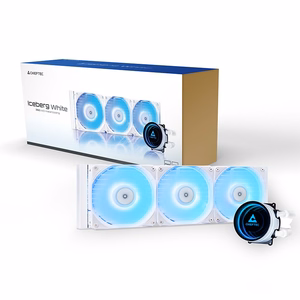 Chieftec CLC-360-RGB-W kompiuterio aušinimo sistema viskas viename skysčio aušintuvas 12 cm baltas