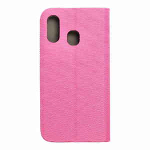 SENSITIVE knygos dėklas telefonui SAMSUNG A40 šviesiai rožinis