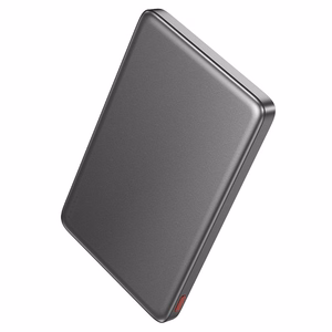 Išorinė baterija suderinama su MagSafe Hoco 5000 mAh QC PD 2A 20W Q26 metalinė pilka