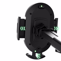 Automobilinis universalus telefono laikiklis Dudao (F2s) juodas