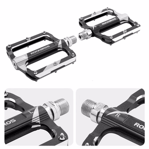 Rockbros K306-BK aliumininiai MTB dviračio pedalai – juodi