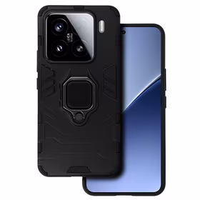 Žiedinis šarvuotas dėklas Xiaomi 15 Pro 5G juodas