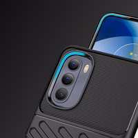 Thunder dėklas lankstus šarvuotas Motorola Moto G Stylus 2022 juodas