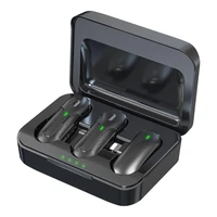 "Devia" mikrofonas "Smartfon Kintone Lightning" belaidis 2in1 juodas