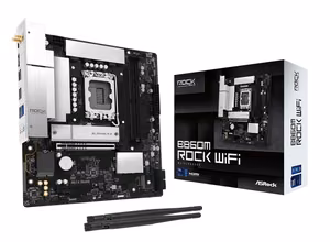 Mainboard|ASROCK|Intel B860|LGA 1851 (Socket V1)|micro ATX|RAM DDR5-SDRAM|2xSlots|Wi-Fi Yes|Bluetooth Yes|1xNumber of M.2 (M) slots|B860MROCKWIFI