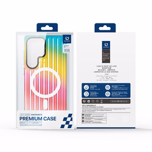 Dėklas Dux Ducis Zest Samsung S938 S25 Ultra Gradient Rainbow