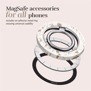 MIO Soft Terrazzo Magsafe Dėklas su žiedu