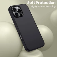Tech-Protect silikoninis MagSafe dėklas iPhone 16 Pro - juodas