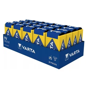VARTA alkalinė baterija R9 (6LR61) 9V Industrial Pro 20 vnt.