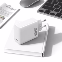 Blavec sieninis įkroviklis BC-8 GaN4 - Type C - PD QC 65W 3A (TCBC8G4-CW653A) baltas