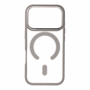 COLOR EDGE MAG COVER magnetinis dėklas telefonui, suderinamas su MagSafe, skirtas IPHONE 17 Pro, titano pilkas