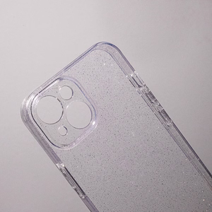 TFO Shine 2 mm glitter case for Apple iPhone 17 Pro Max and iPhone 18 Pro Max, transparent