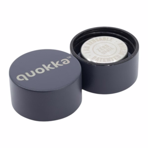 Quokka Solid With Strap nerūdijančiojo plieno termo gertuvė, 510 ml, Slate