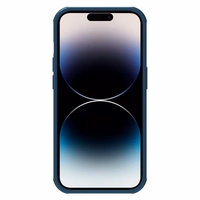 Dėklas Nillkin Super Frosted Shield Pro Magnetic Apple iPhone 14 Pro Max mėlynas
