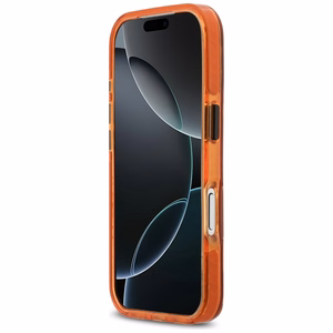 BMW M IML Shockproof Metal Logos MagSafe Dėklas for iPhone 17 Pro - Pro oranžinis