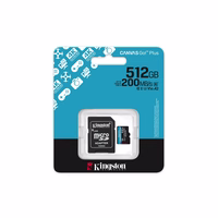 Kingston Technology Canvas Go! Plus 512 GB MicroSD UHS-I Klasės 10