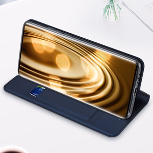 Dux Ducis Skin Pro knygos tipo dėklas Vivo X60 juodas