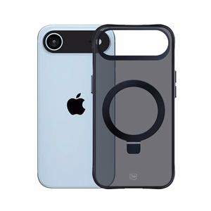 3mk Smoke magnetinis dėklas su stovu iPhone Air telefonui - juodas
