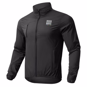 Rockbros TLWT002 ROAD TO SKY M Bicycle Windbreaker - Black
