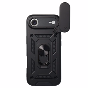 Stumdomas kameros šarvas dėklas telefonui Iphone 17 Air juodas
