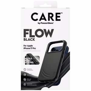 CARE by PanzerGlass Funkcinis FLOW Magnetinis dėklas telefonui iPhone 17 Pro - Juodas