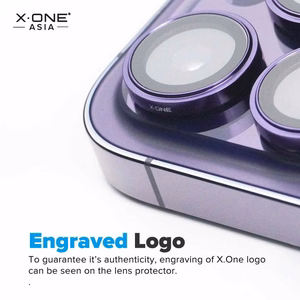 X-ONE Sapphire Camera Armor Pro - для iPhone 16 Pro/16 Pro Max - серебряный