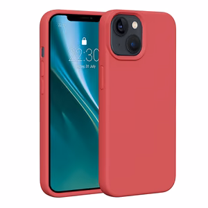 Etteri Silicone чехол iPhone 14 6,1" малиновый