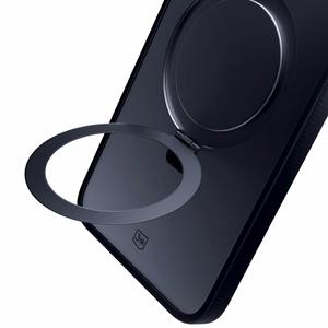 3mk Dūminis Dėklas Mag&Stovas Apple iPhone 14 plus - Juodas